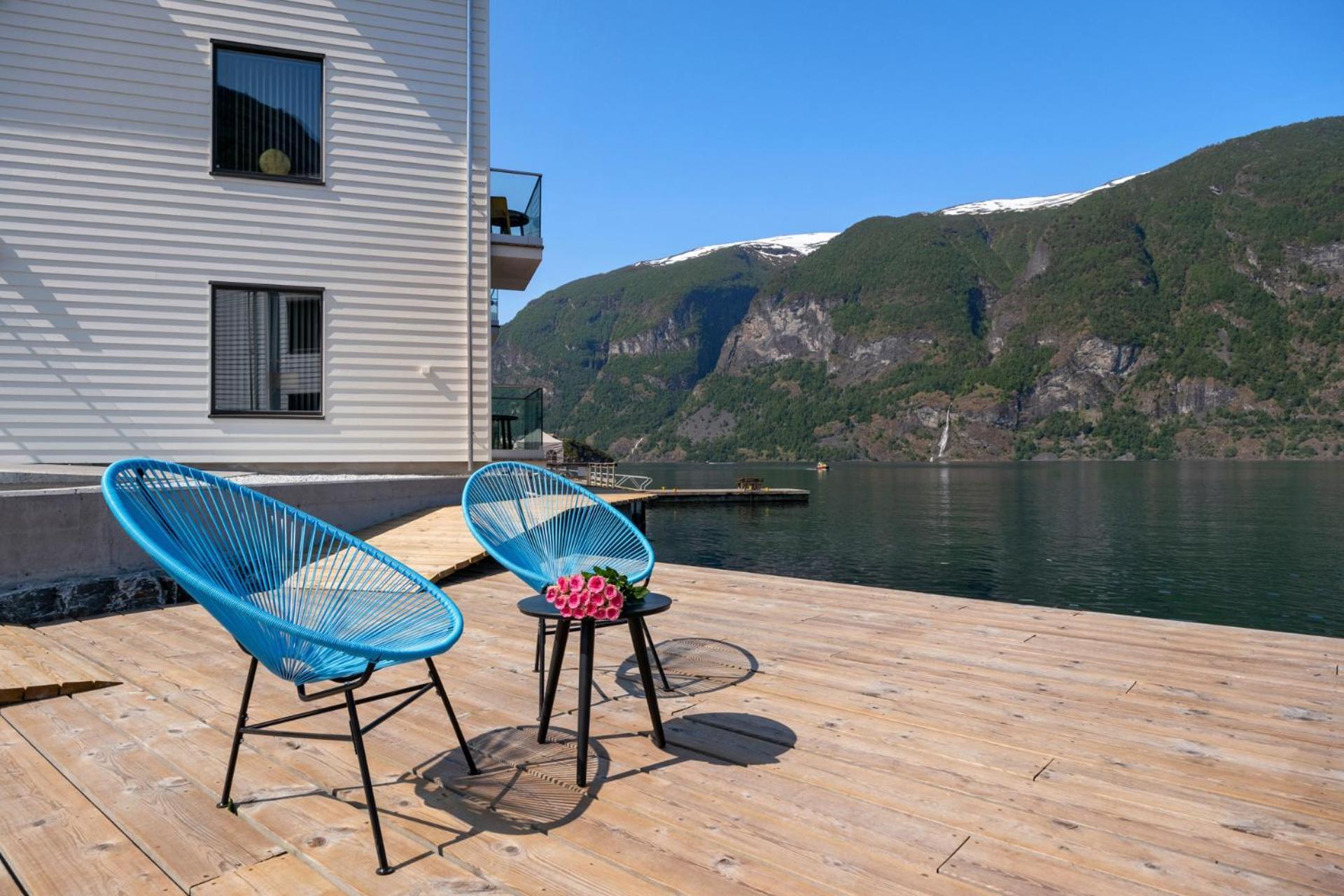 Wangen Apartments As Aurland Exterior foto